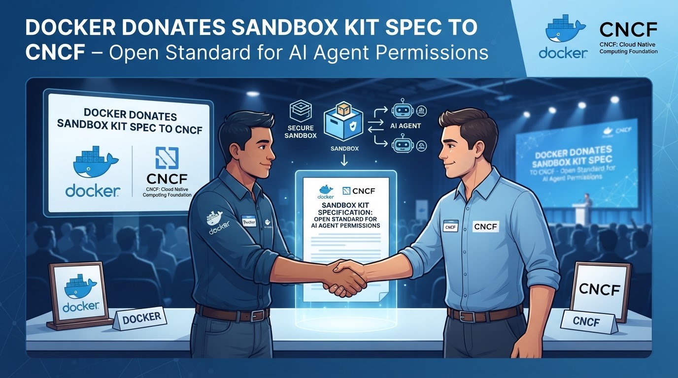 Docker 把 Sandbox Kit 規格捐去 CNCF:為 AI 代理權限訂立開放標準