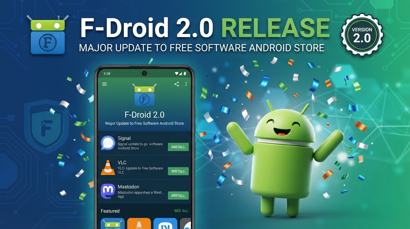 F-Droid 2.0 發布：十年來最大改版的自由軟件 Android 商店