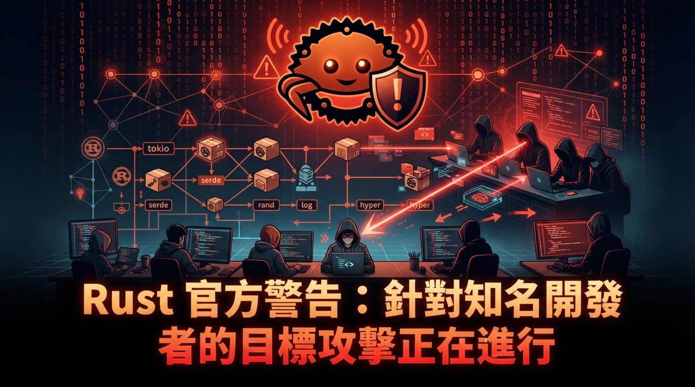 Rust 官方警告:針對知名開發者的目標攻擊正在進行