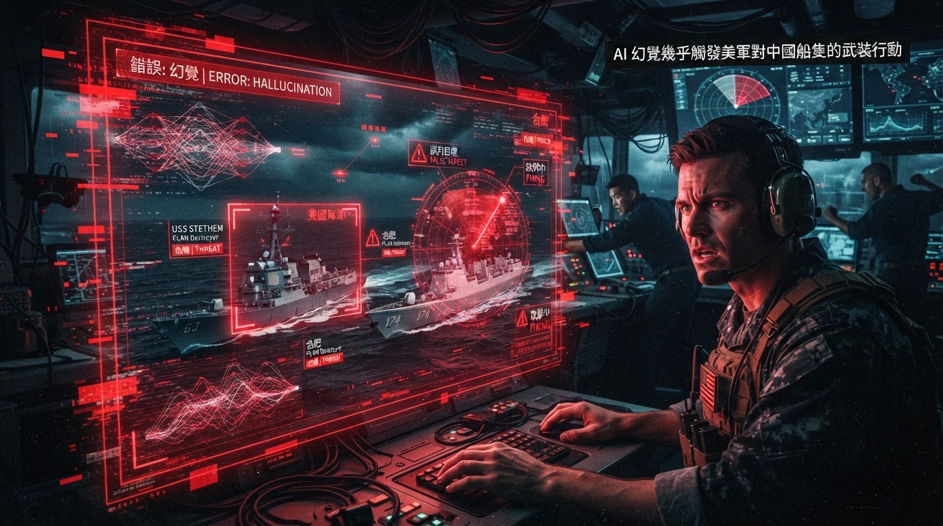 AI 幻覺幾乎觸發美軍對中國船隻的武裝行動