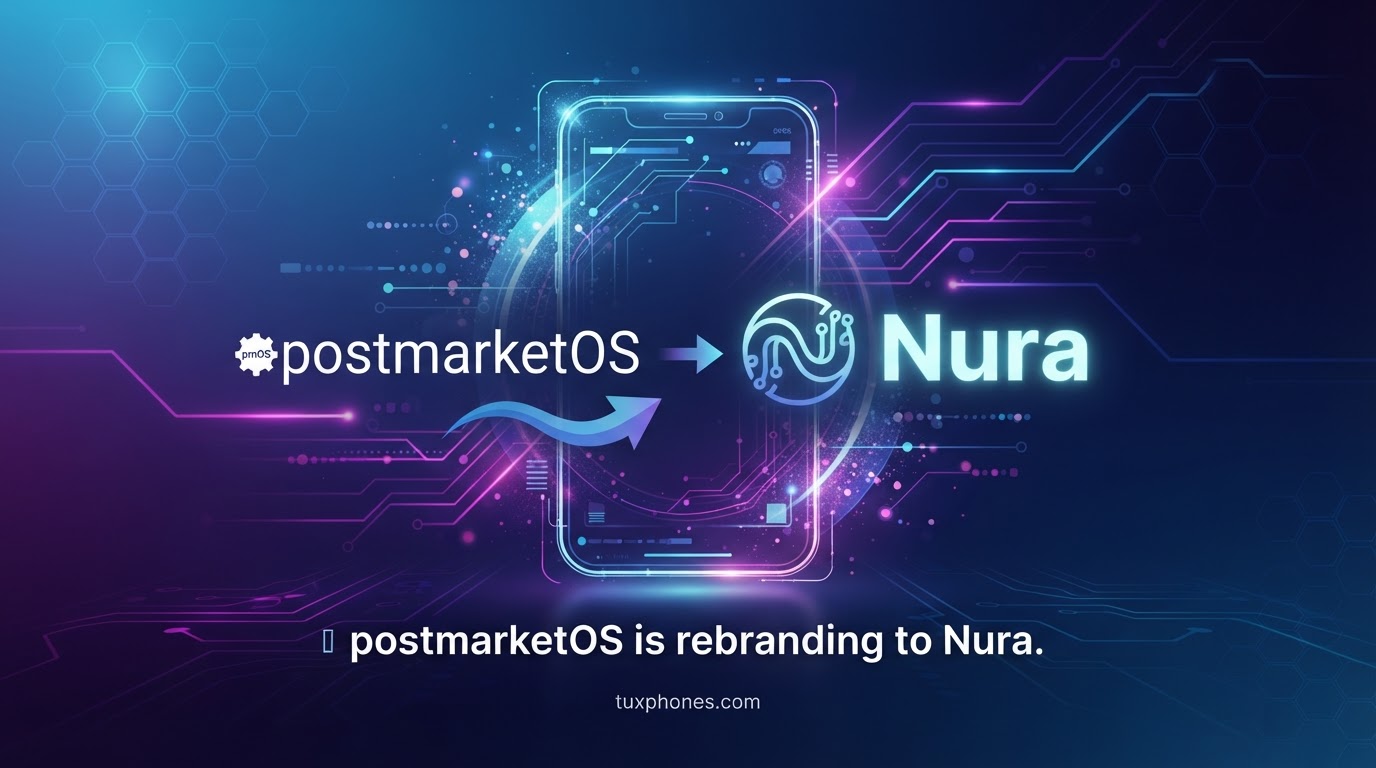 postmarketOS renamed to Nura mobile Linux OS rebranding