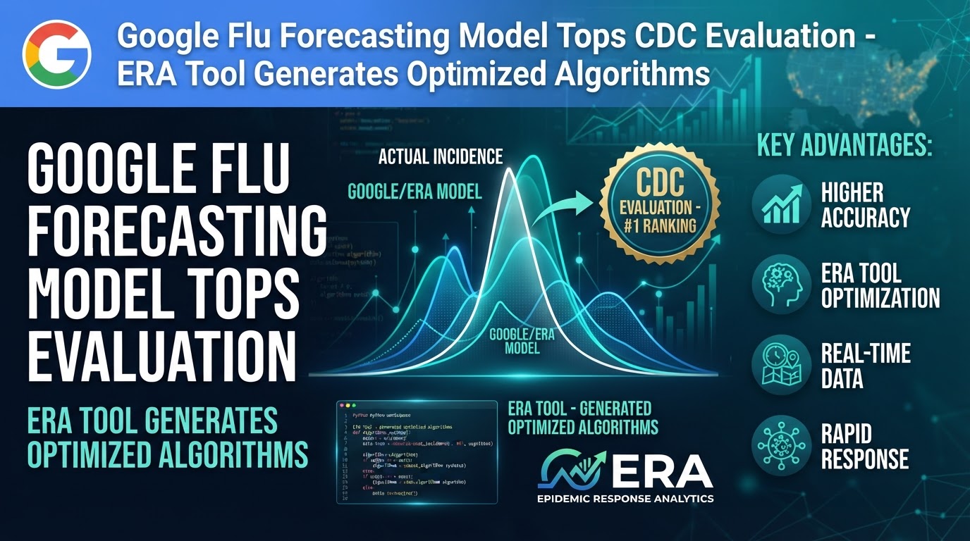 Google 流感預測模型在 CDC 評測排第一：以 ERA 工具生成優化算法