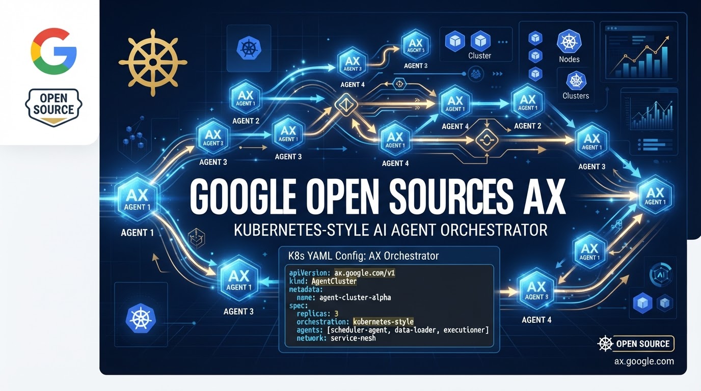 Google 開源 AX:Kubernetes 風格的 AI 代理編排器