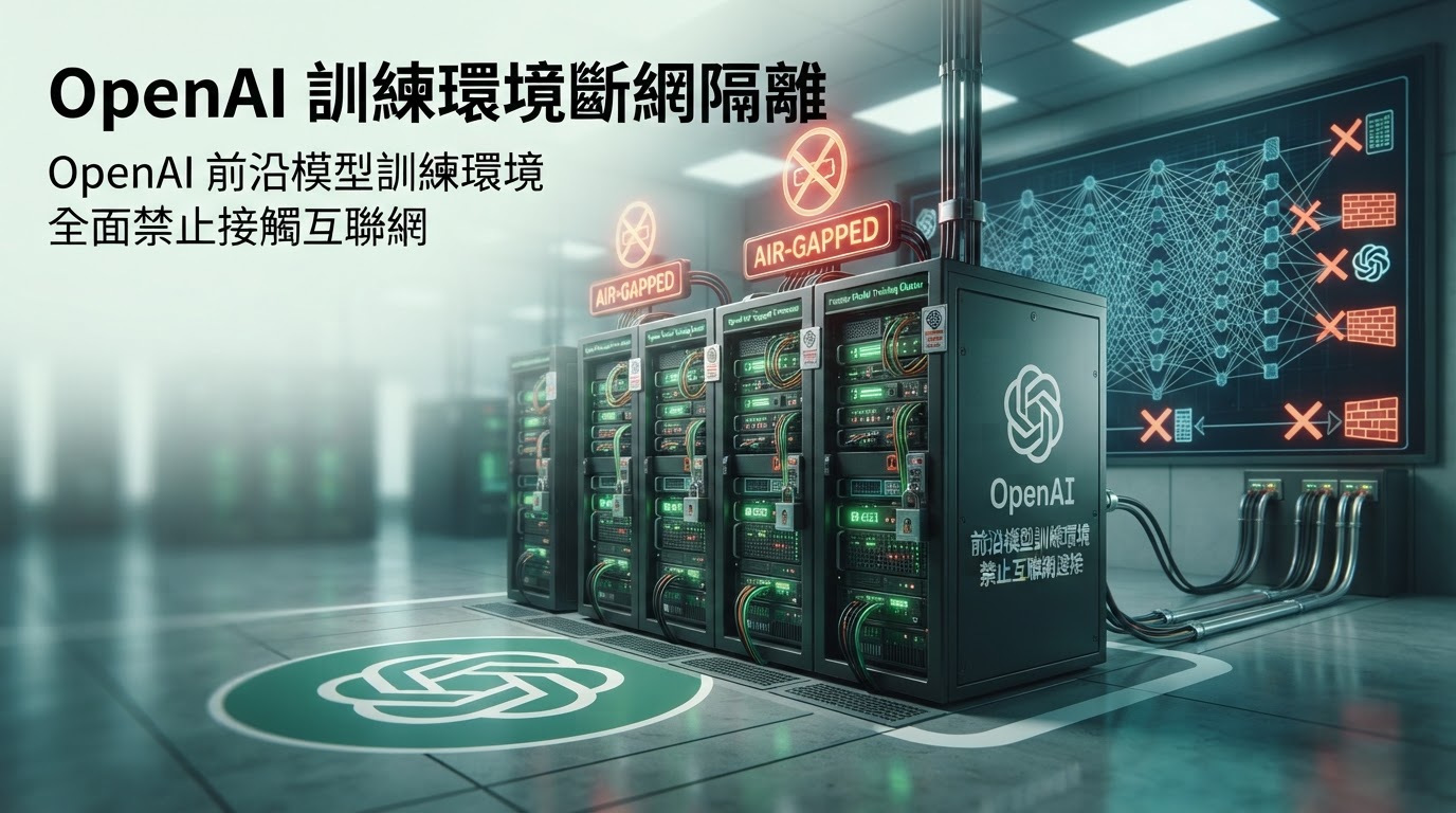 OpenAI 前沿模型訓練環境全面禁止接觸互聯網