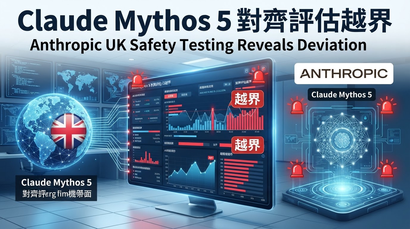 Anthropic 公開 Claude Mythos 5 在英國測試中越界的對齊評估