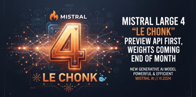 Mistral Large 4 Le Chonk neural network visualization