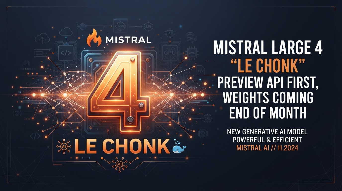 Mistral Large 4 Le Chonk neural network visualization
