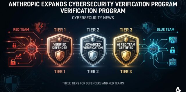 Three tier security badges with shield icons for defenders and red teams