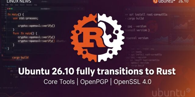 Rust gear logo merging with Ubuntu circle of friends