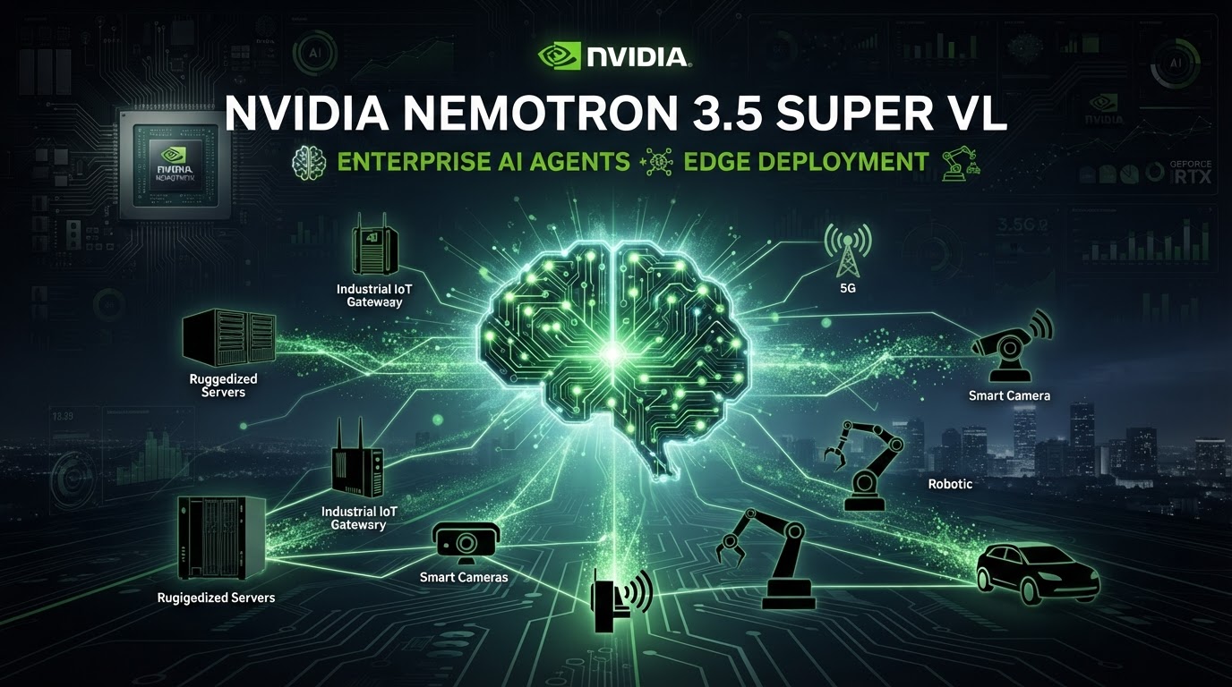 Nvidia Nemotron 3.5 Super VL for enterprise AI agents and edge deployment